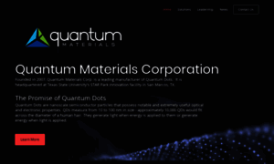 Quantummaterialscorp.com thumbnail