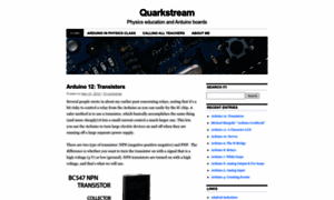 Quarkstream.wordpress.com thumbnail