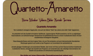 Quartetto-amaretto.de thumbnail