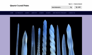 Quartzcrystalpoints.com thumbnail