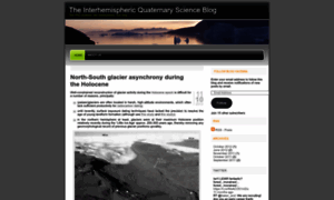 Quaternaryscience.wordpress.com thumbnail