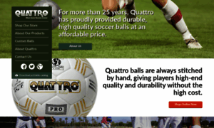 Quattrosoccerballs.com thumbnail