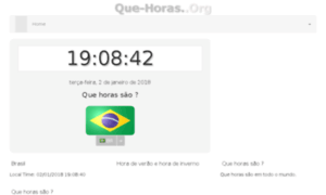 Que-horas.org thumbnail