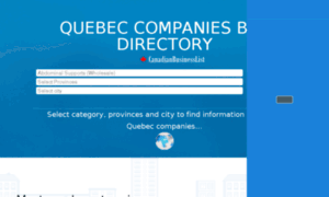 Quebec.canadianbusinesslist.com thumbnail