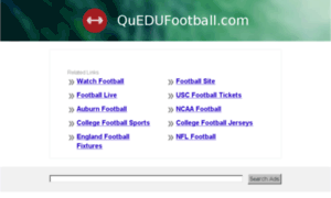 Quedufootball.com thumbnail