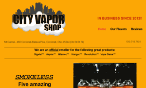 Queencityvaporshop.com thumbnail