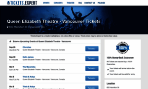 Queenelizabeththeatrevancouver.tickets.expert thumbnail