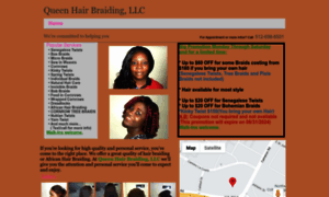 Queenhairbraiding.net thumbnail