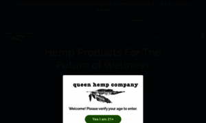 Queenhempcompany.com thumbnail