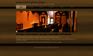 Queenoflifechapel.org thumbnail