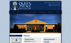 Queenofpeacechurch.net thumbnail