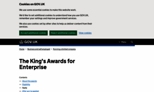 Queens-awards-enterprise.service.gov.uk thumbnail