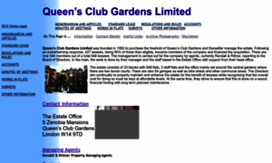 Queensclubgardens.co.uk thumbnail