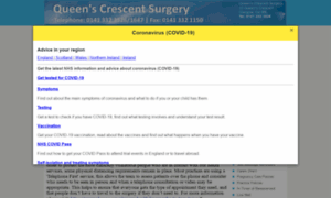 Queenscrescentsurgery.co.uk thumbnail