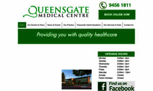 Queensgatemedicalcentre.com.au thumbnail