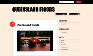 Queenslandfloods.wordpress.com thumbnail