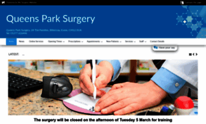 Queensparksurgery.org.uk thumbnail