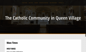 Queenvillagecatholic.com thumbnail