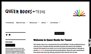 Queerbooksforteens.com thumbnail