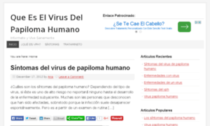 Queesvirusdepapilomahumano.com thumbnail