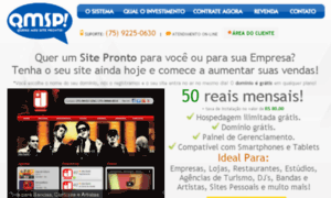 Queromeusitepronto.com.br thumbnail