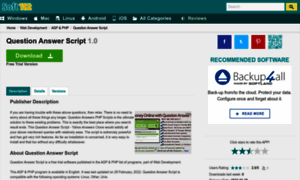 Question-answer-script.soft112.com thumbnail