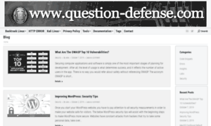 Question-defense.com thumbnail