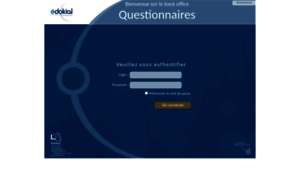 Questionnaires.edokial.com thumbnail