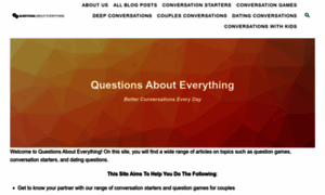 Questionsabouteverything.com thumbnail