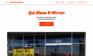 Qui-glass-mirror.business.site thumbnail