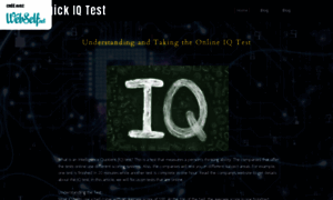 Quick-iq-test-17.webselfsite.net thumbnail