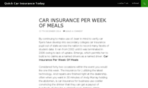 Quick.magiccarinsurance.co.uk thumbnail