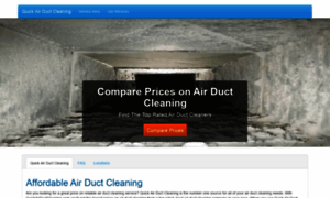 Quickairductcleaning.com thumbnail