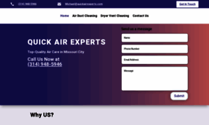 Quickairexperts.com thumbnail