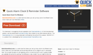 Quickalarmclock.com thumbnail