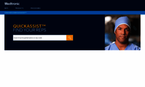 Quickassist.medtronic.com thumbnail