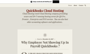 Quickbookscloudsite.wordpress.com thumbnail