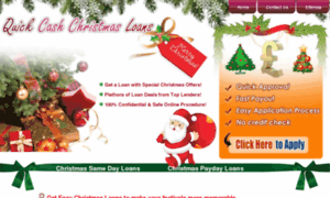 Quickcashchristmasloans.co.uk thumbnail