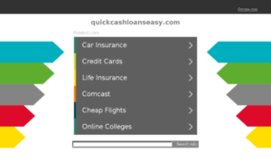 Quickcashloanseasy.com thumbnail