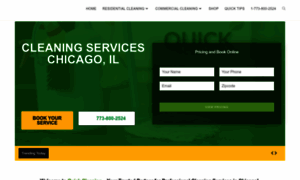 Quickcleanchicago.com thumbnail