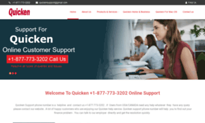 Quicken-help-numbers.com thumbnail