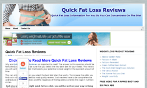 Quickfatlossreviews.com thumbnail