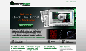 Quickfilmbudget.com thumbnail