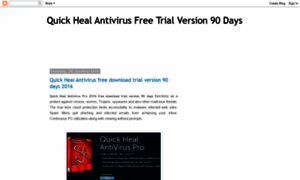 Quickhealantivirusfreetrial90days.blogspot.com thumbnail