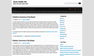 Quickhealthinfo.wordpress.com thumbnail