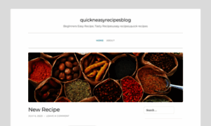 Quickneasyrecipesblog.wordpress.com thumbnail