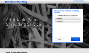 Quickpapershredding.com thumbnail