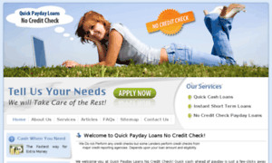 Quickpaydayloansnocreditcheck.co.uk thumbnail