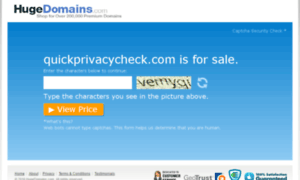 Quickprivacycheck.com thumbnail