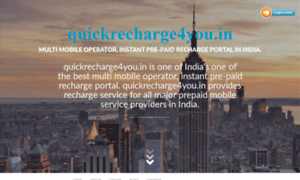 Quickrecharge4you.in thumbnail